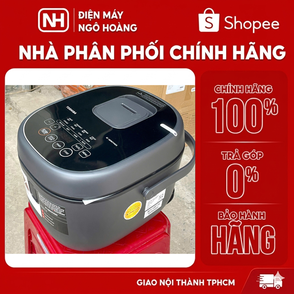 Nồi cơm điện tử Toshiba 1.8 lít RC-18DR4TVN(H)