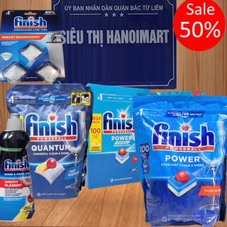 Viên rửa bát finish all in 1 max 100 viên, 90 viên finish 10 in 1 chính hãng quantum HANOIMART - vienruabat giá rẻ