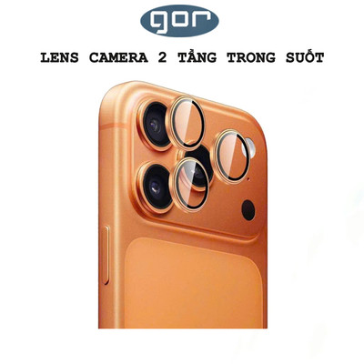Lens Cường Lực Camera 2 Tầng Chính Hãng GOR Bảo Vệ Toàn Diện Cho Camera Cho Máy 13-14-15-16-17 promax