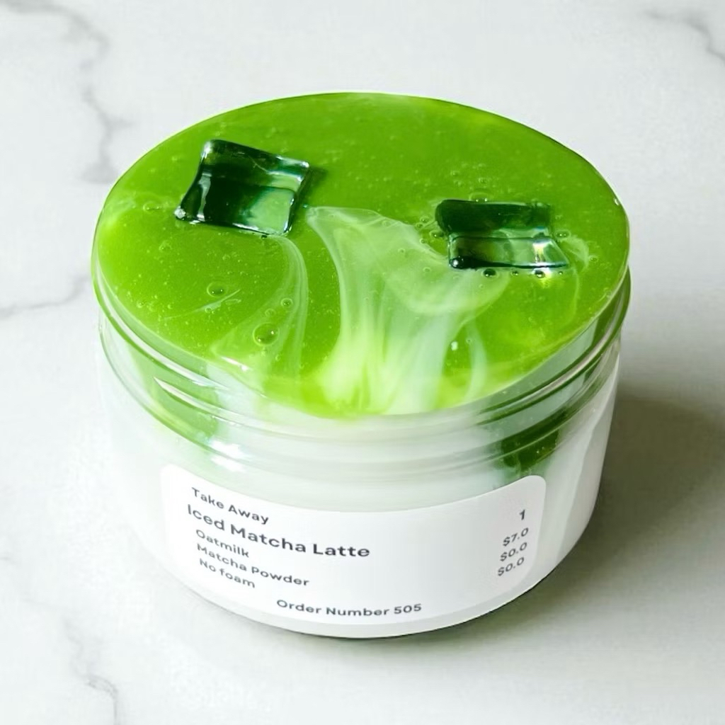 🇺🇸 ZENIN Matcha Water Slime Test Slime Squishy Toy