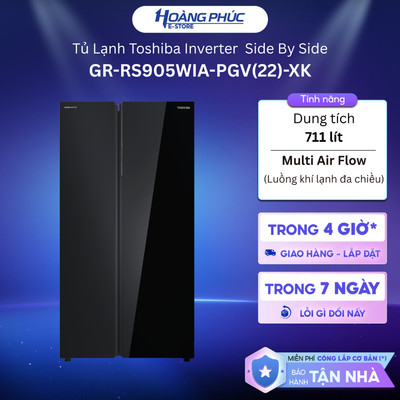 GR-RS905WIA-PGV(22)-XK - Tủ Lạnh Thông Minh Toshiba NaturePURE 711L {Ship HCM 0Đ}