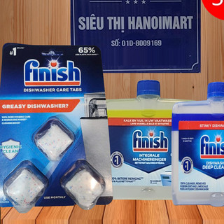 Viên vệ sinh máy rửa bát Finish vỉ 3 viên, 4 viên, 3 viên tẩy cặn canxi, 3 viên tẩy cặn dầu mỡ máy bảo trì vệ sinh