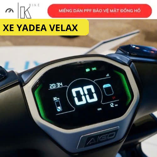 Dán PPF bảo vệ mặt đồng hồ xe điện YADEA VelaX , VelaX U H+ H Plus 2026  cao cấp chống trầy xước