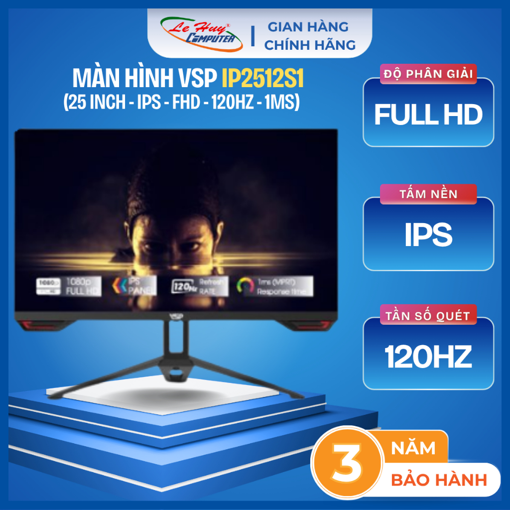 Màn hình VSP IP2512S1 - Hàng Chính Hãng