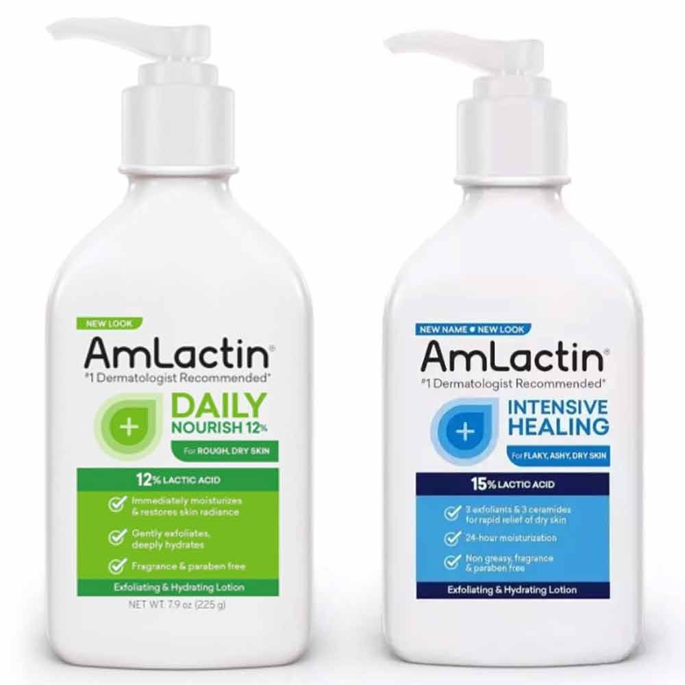 Sữa dưỡng thể Amlactin 225g/Rapid Relief 15% Lactic Acid/Body Lotion 12% Lactic Acid