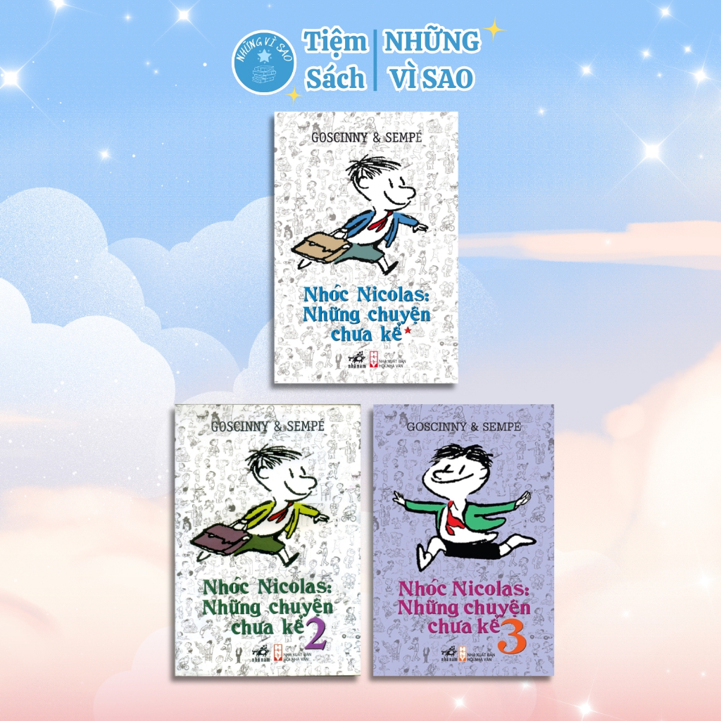 Sách - Bộ Truyện Nhóc Nicolas Những Chuyện Chưa Kể - Nhã Nam