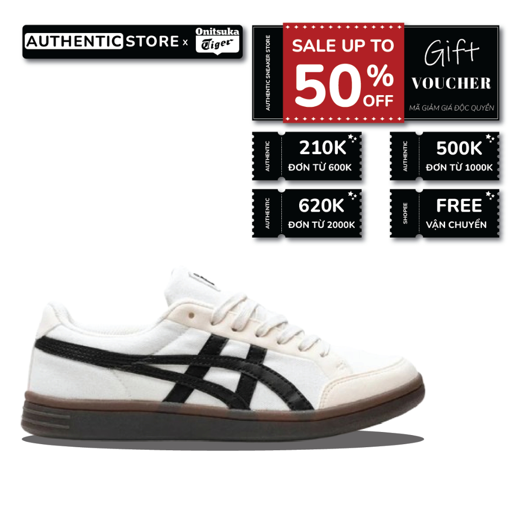 | CHÍNH HÃNG | Giày Onitsuka Tiger Advanti 'Cream White/Black'