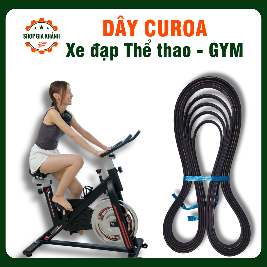 Dây curoa xe đạp thể thao, xe đạp tập gym (01 cái/gói)