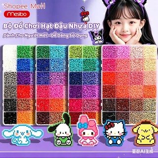 Mesibo Bộ bổ sung Hạt xếp hình Đồ Chơi Sáng Tạo DIY An Toàn, Bộ 24/48/72/96 Màu Quà Tặng Sinh Nhật & Quốc Tế Thiếu Nhi