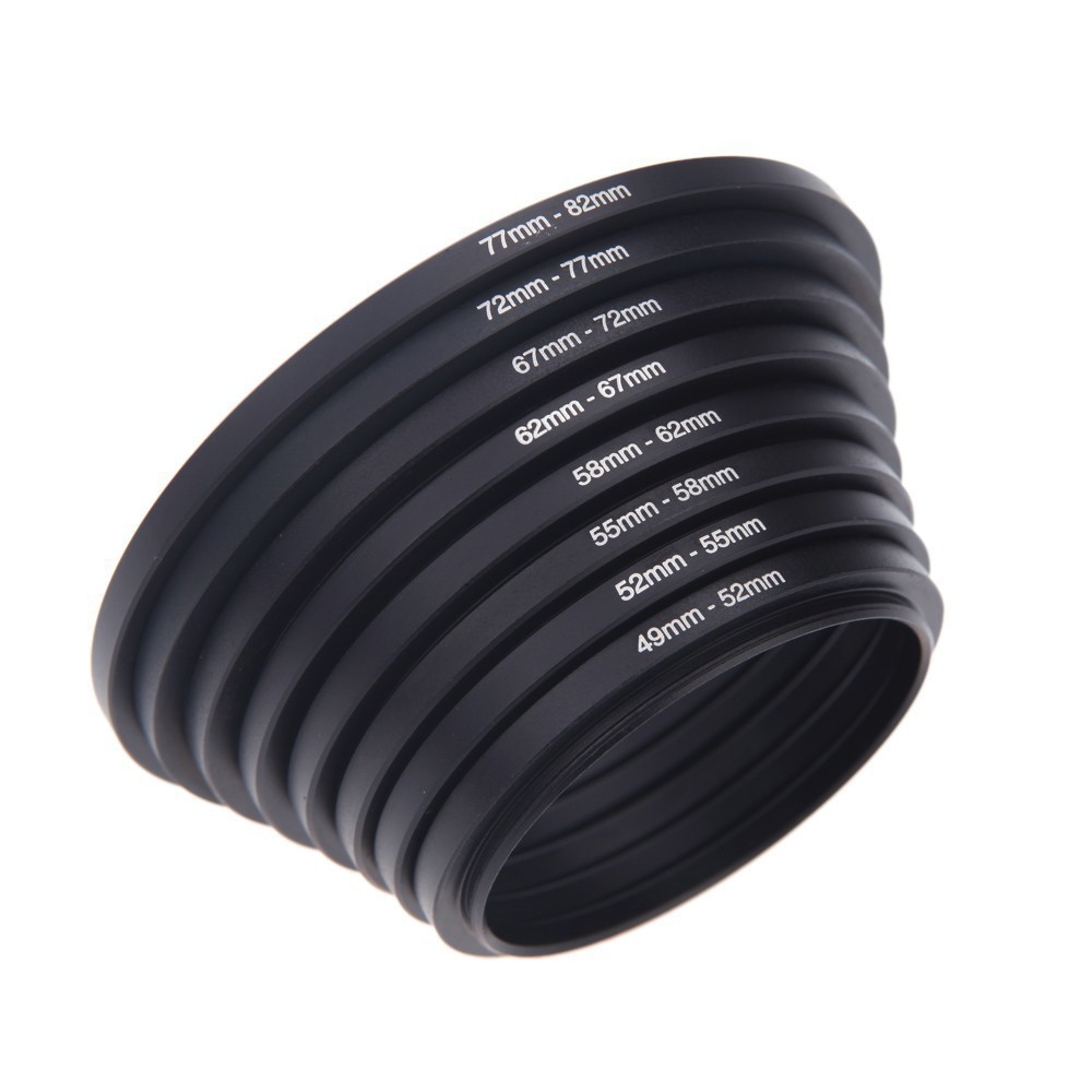 Adapter Ring 49- 82mm chuyển filter, hood từ size lớn xuống size nhỏ Step up ring - Vòng chuyển size