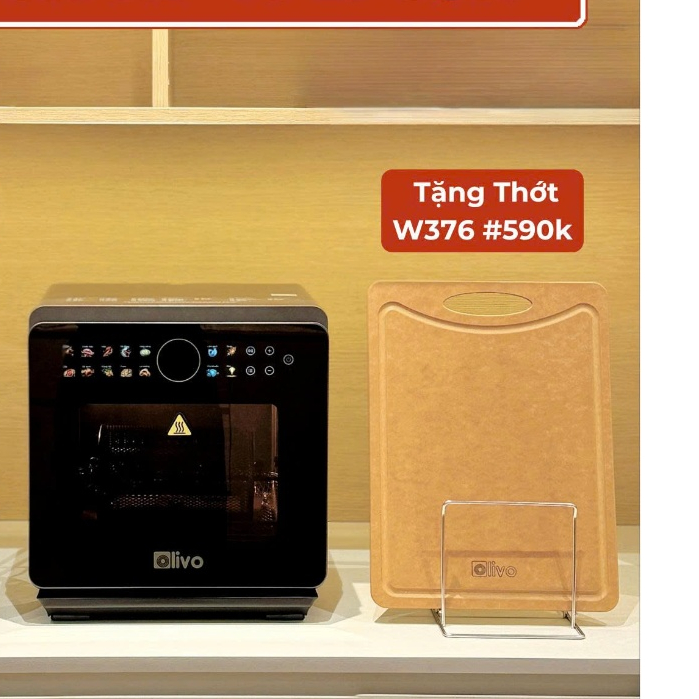 (hỏa tốc) Nồi Chiên Hấp Đa Năng OLIVO SF1600 - 70 Chức Năng Cài Đặt Sẵn - Nồi Chiên Hơi Nước - Nồi H