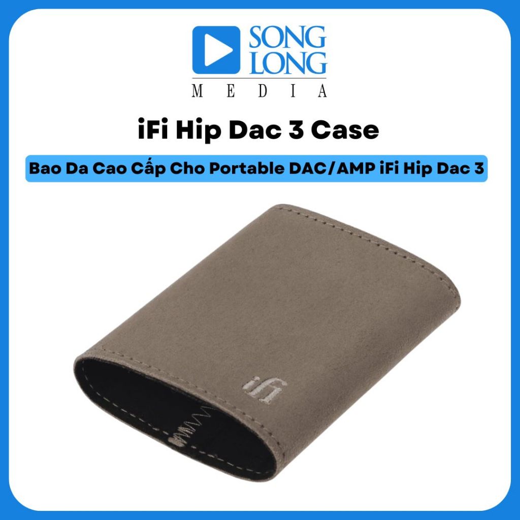 iFi Hip Dac 3 Case (iFi Hip-Case 3 | Bao Da Cao Cấp Cho Portable DAC/AMP iFi Hip Dac 3) - Chính hãng