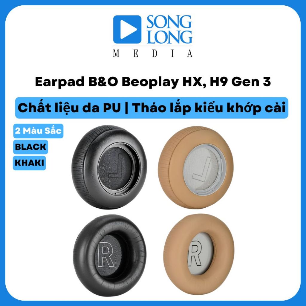 Earpad cho tai nghe B&O Beoplay HX, H9 Gen 3