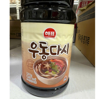 Nước sốt mì udon hàn quốc 2.15kg - 우동다시