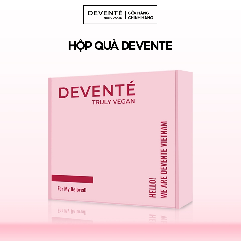 Hộp Quà Tặng Devente Thanh Lịch, Đơn Giản Kích Thước 26x26x7.5cm - Tặng kèm giấy rơm