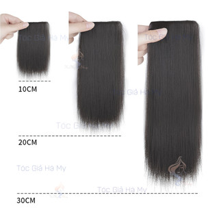 Tóc giả kẹp phím phồng chân tóc(1 bên)