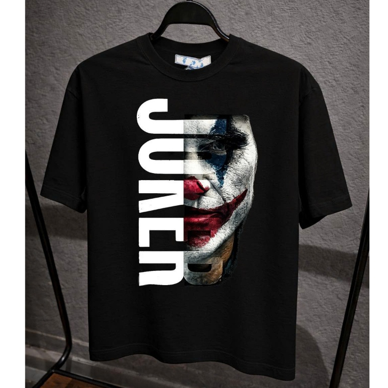 Set áo phông quần đùi JOKER 2-6 Unisex New Smile T-shirt trẻ trung năng Động