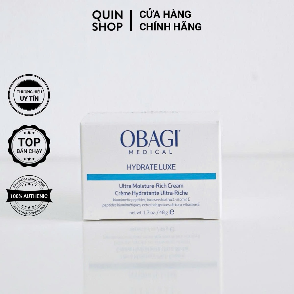 [HÀNG CÔNG TY] Kem Dưỡng Ẩm, Ngừa Lão Hóa Obagi Medical Hydrate Luxe Ultra Moisture-Rich Cream - Hyd