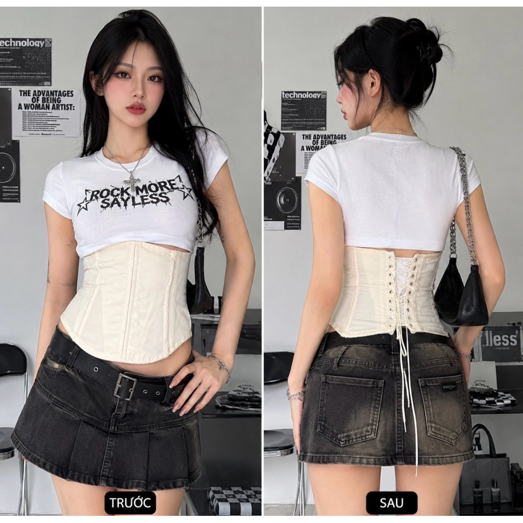 Underbust corset siêu phẩm size S-M