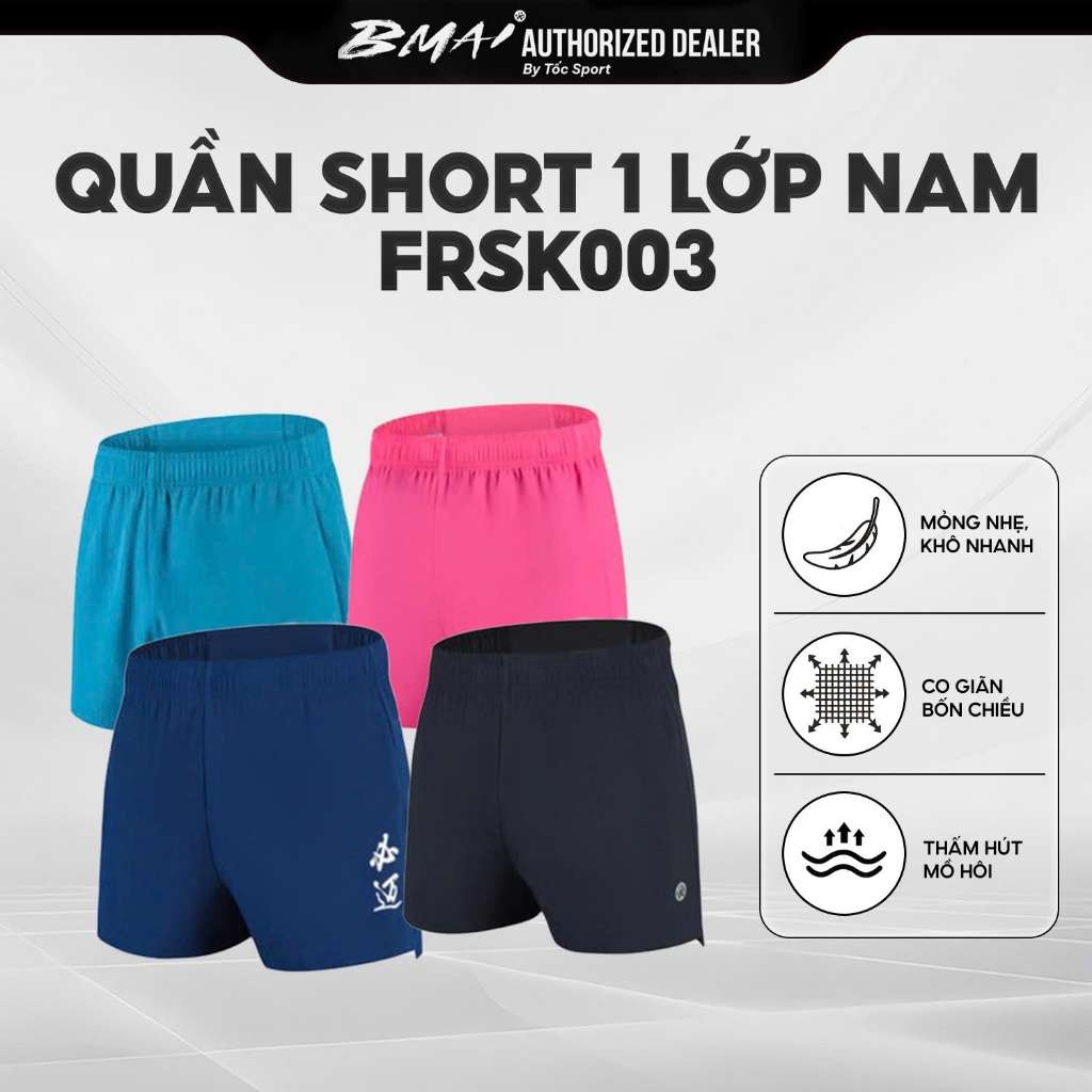 BMAI Quần | BMAI Quần chạy bộ 1 Lớp FRSK003 - Nam