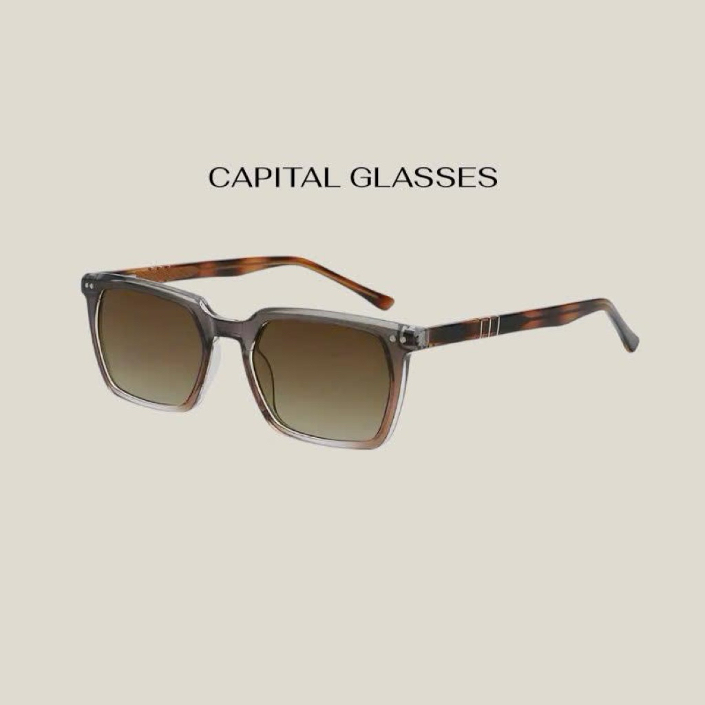 [52] Louvre Dark Capital Glasses