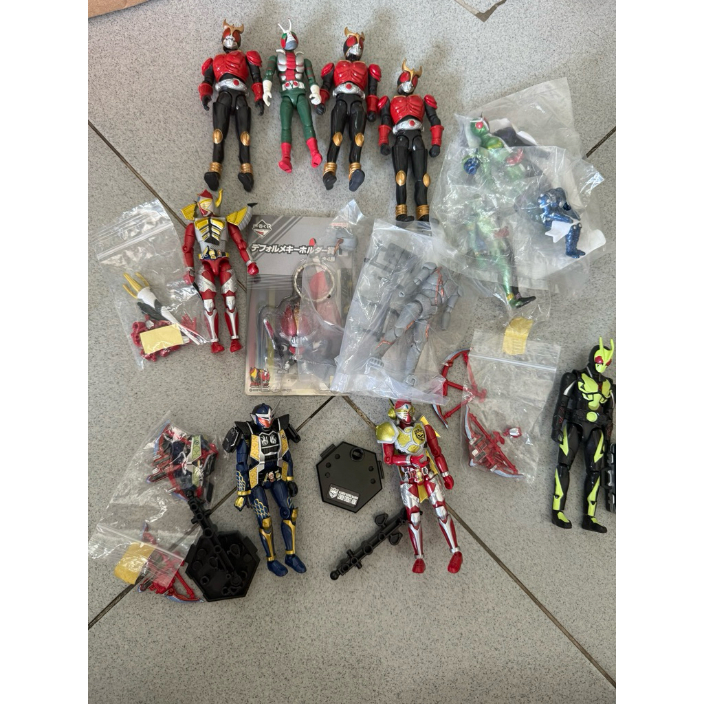 Mô hình Kamen Rider Shodo - mô hình tạo dáng - Kuuga - Zio - Gaim