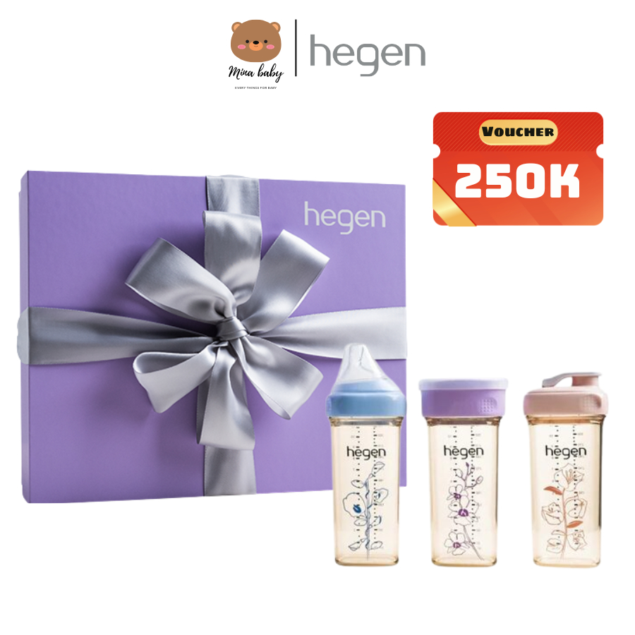 Bộ quà tặng Hegen bình sữa  cho bé