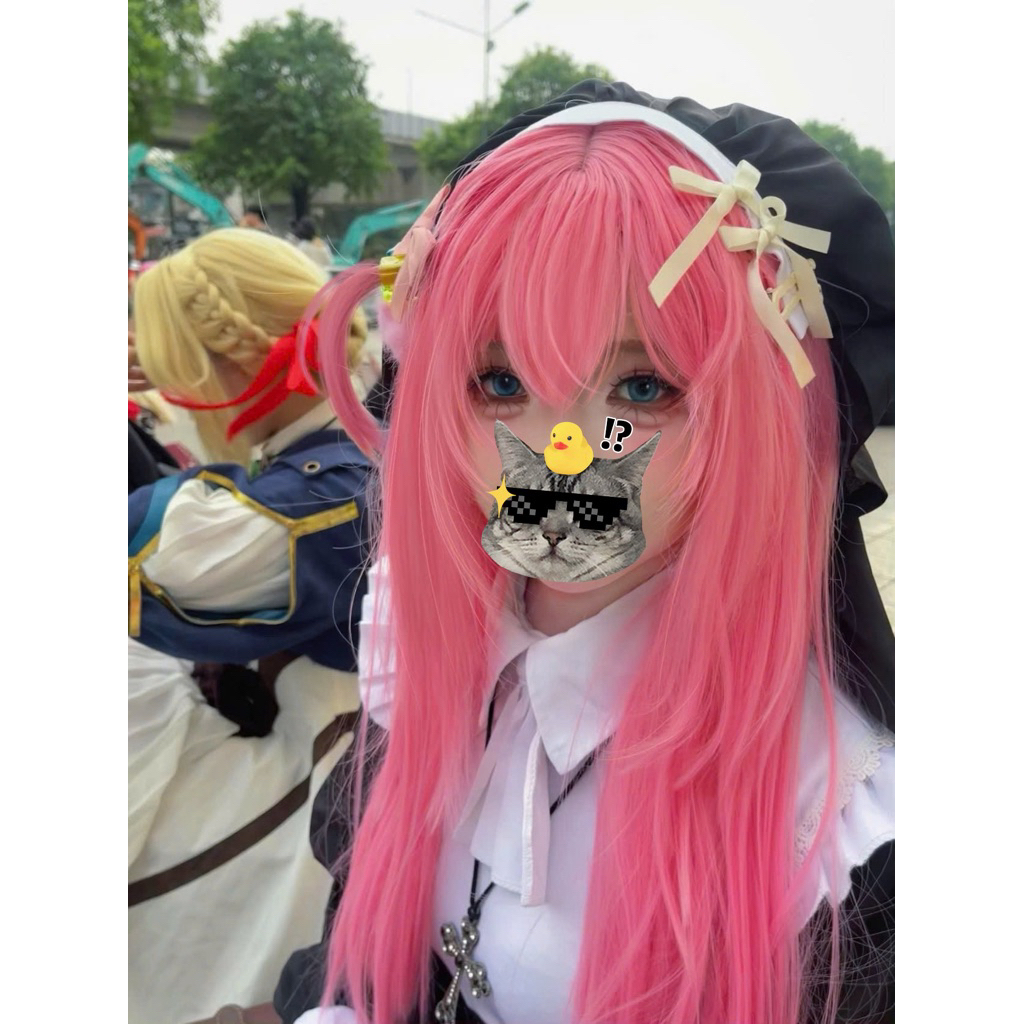 Tóc giả bocchi no the rock đã style cosplay