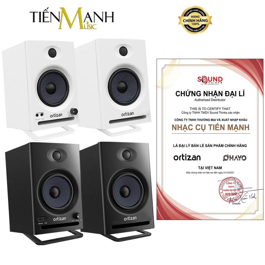 [BH 12 Tháng] Loa Kiểm Âm Bluetooth 5.3 Ortizan C7 - 80W Tùy Chỉnh Bass Treble OTG USB DAC Kết Nối M