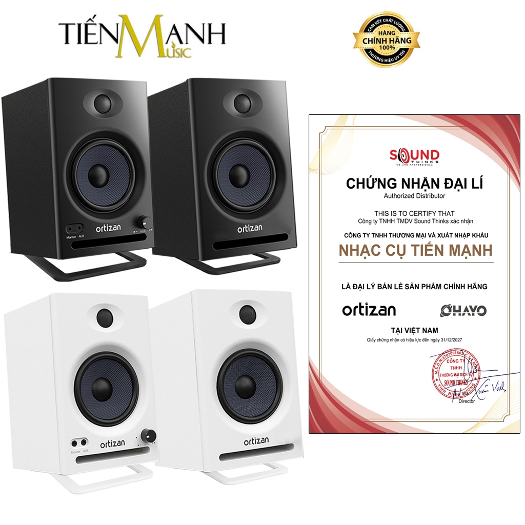[Chính Hãng] Loa Kiểm Âm Ortizan C7, Ohayo C6 - Bluetooth 5.3, 60-80W, Chỉnh Bass Treble, OTG USB DA