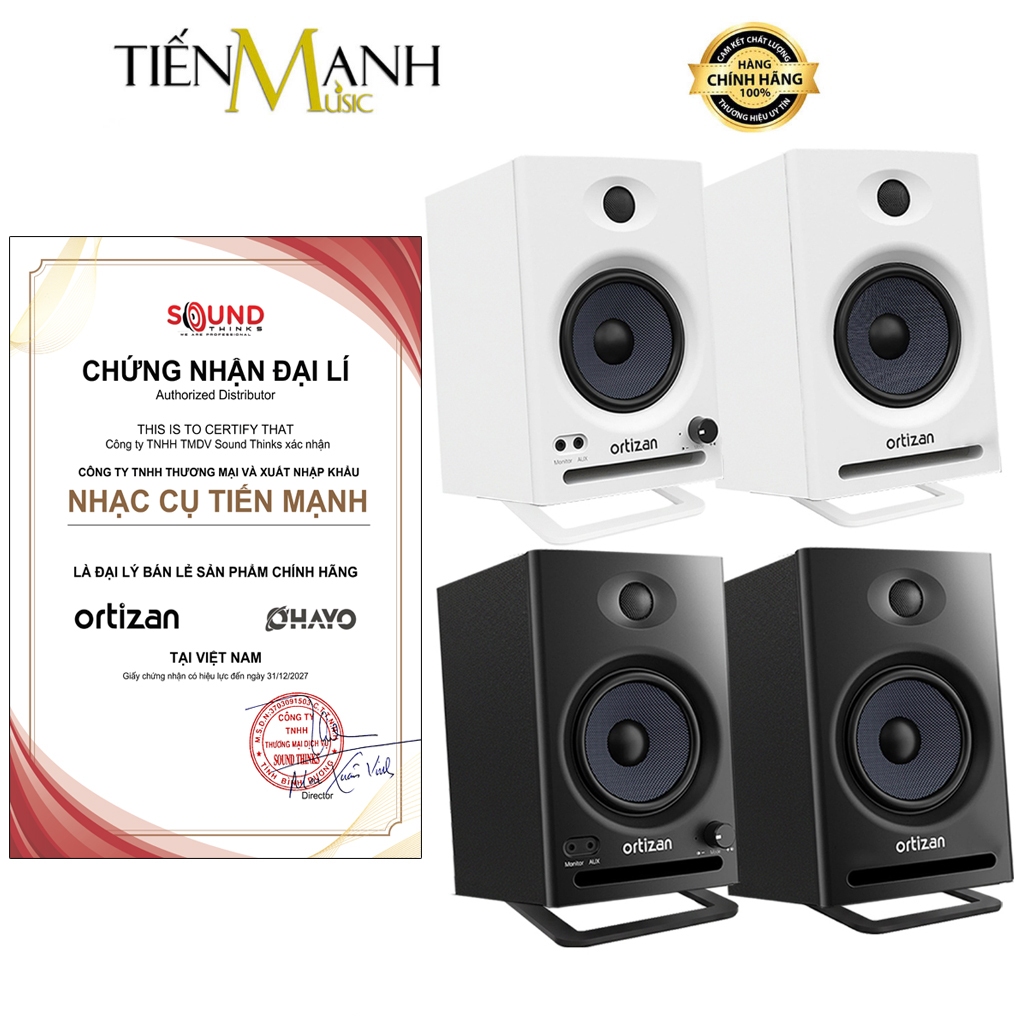 [Chính Hãng] Loa Kiểm Âm Ortizan C7 & Ohayo C6 - Bluetooth 5.3, 60-80W, Kết Nối USB-C Hệ Thống Âm Th
