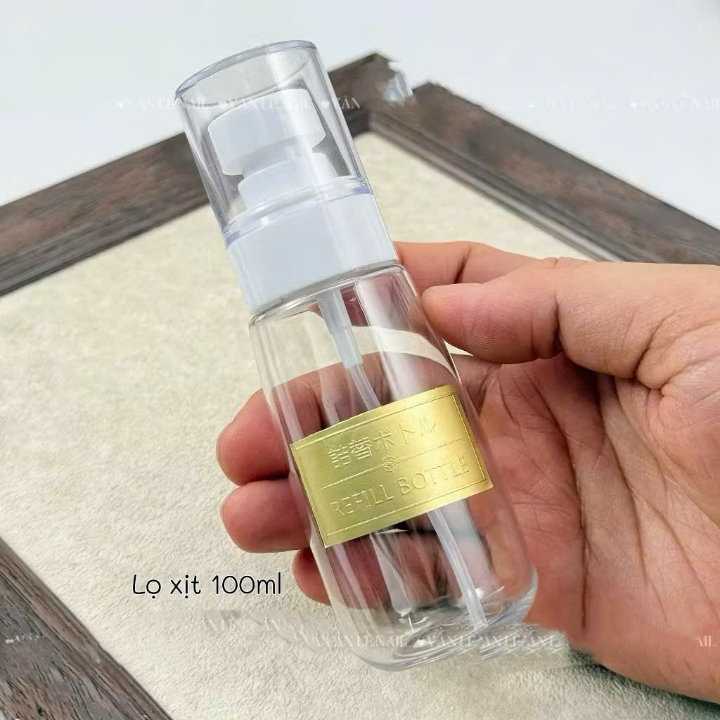 Bình đựng cồn axeton dạng xịt 100ml