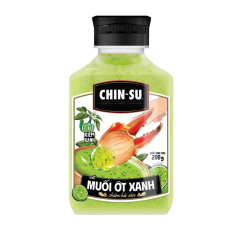 Xốt muối ớt xanh/ớt đỏ Chinsu chấm hải sản 200g