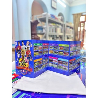 (Bản gấp gọn) Lịch Thi Đấu Bóng Đá World Cup 2026 - 68x24 cm – ndbooks