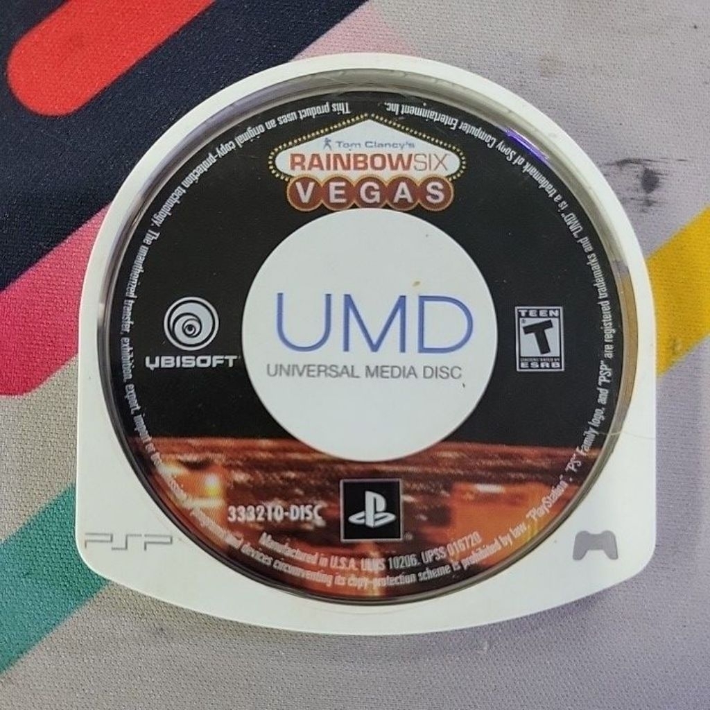 đĩa game PSP Rainbow six Vegas. UMD disc PSP game