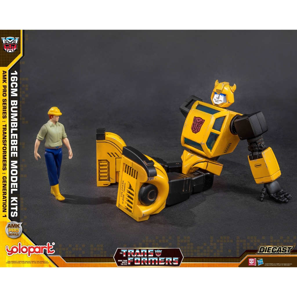 Mô Hình Transformers GENERATION ONE - AMK PRO Series - Bumblebee Model Kit - Yolopark