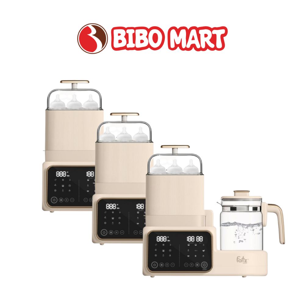 [KOL] Máy Tiệt Trùng Bình Sữa Fatzbaby Multimax 7 Đa Năng 8 Chế Độ Làm Việc - Bibo Mart