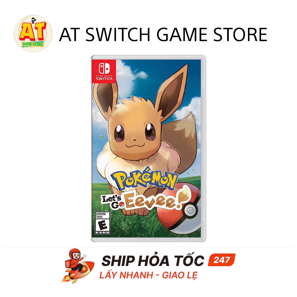 Game Pokemon Let Go Eevee - Nintendo Switch
