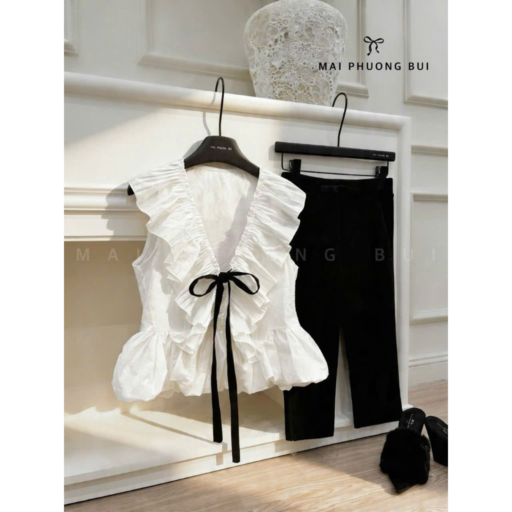 Set Áo Lụa Phối Quần Umi – Bộ Đồ Nữ Sang Chảnh, Set Lụa Nữ Hot Trend Thanh Lịch