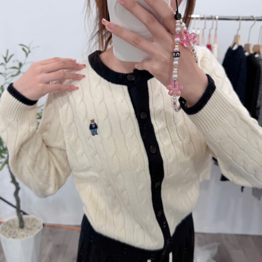 WHOAU Steve Cable Cardigan - CKF4901F