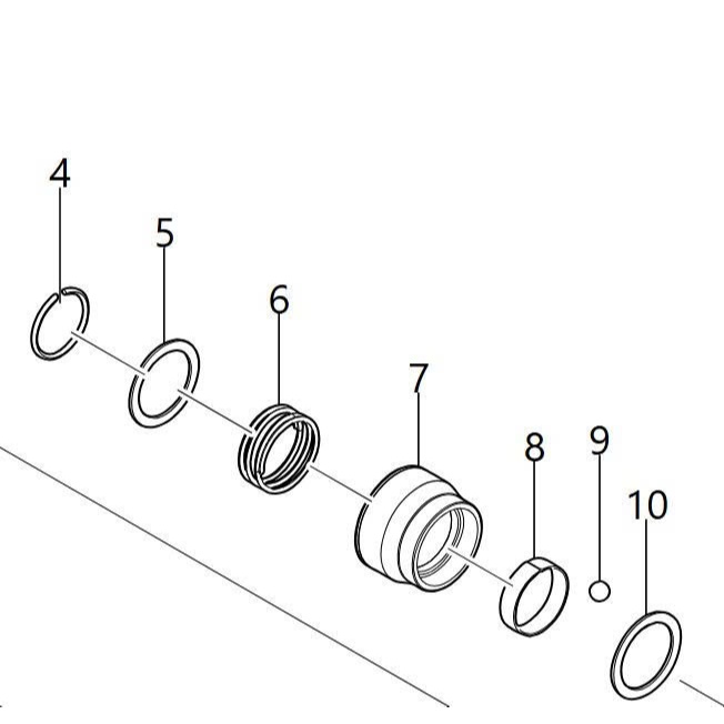 Bộ gài mũi vít Makita DTD173