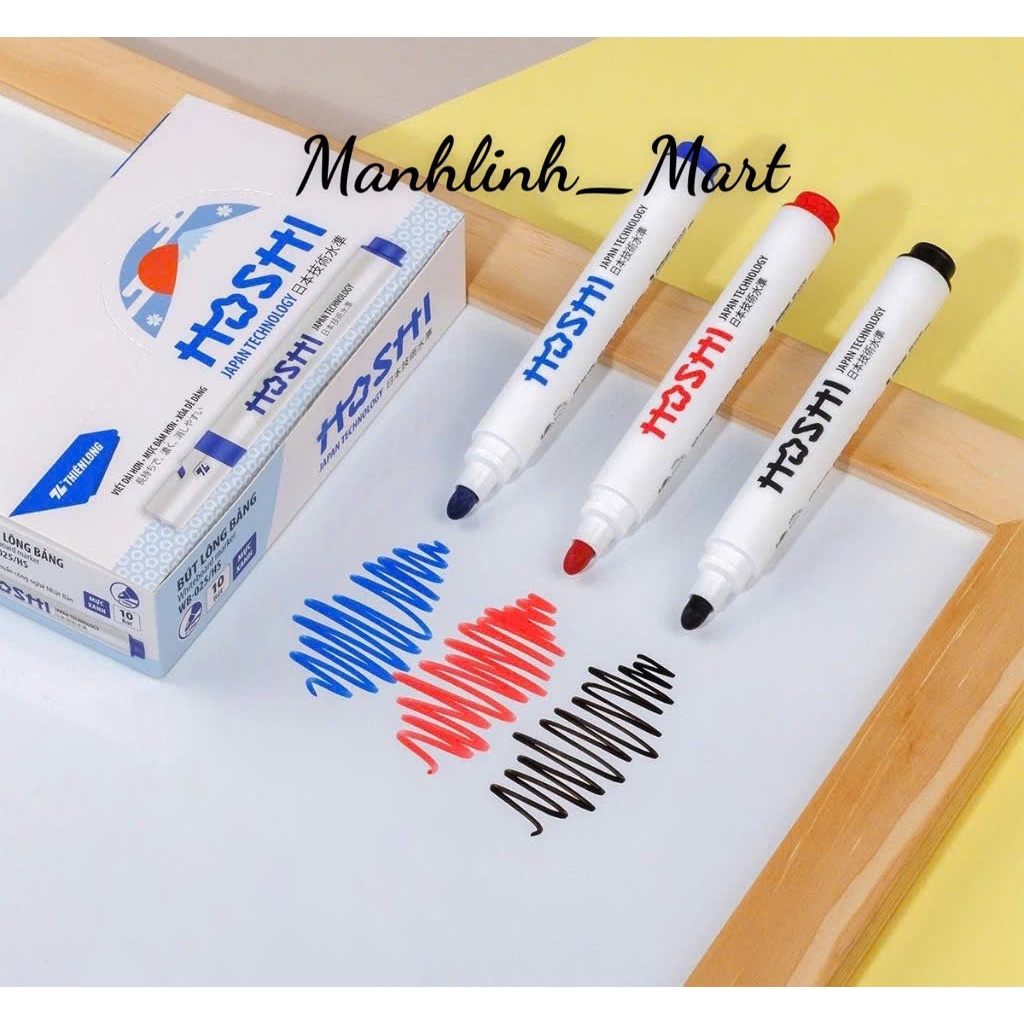 Bút lông bảng Hoshi Thiên Long WB-025/HS - Công nghệ Nhật Bản...