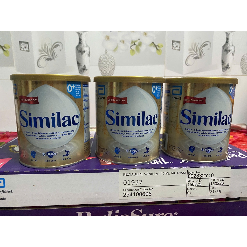 Combo_ 5 Similac 5G 0+ 380g