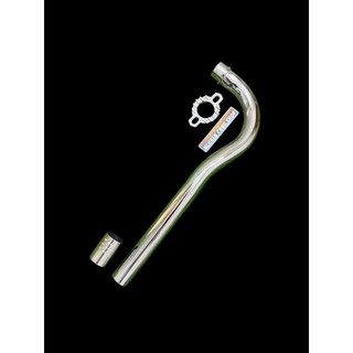 Combo Cổ Pô inox Xi Ken + Khâu Pô Dream Wave Sirius Exciter Raider Winner 27-32mm