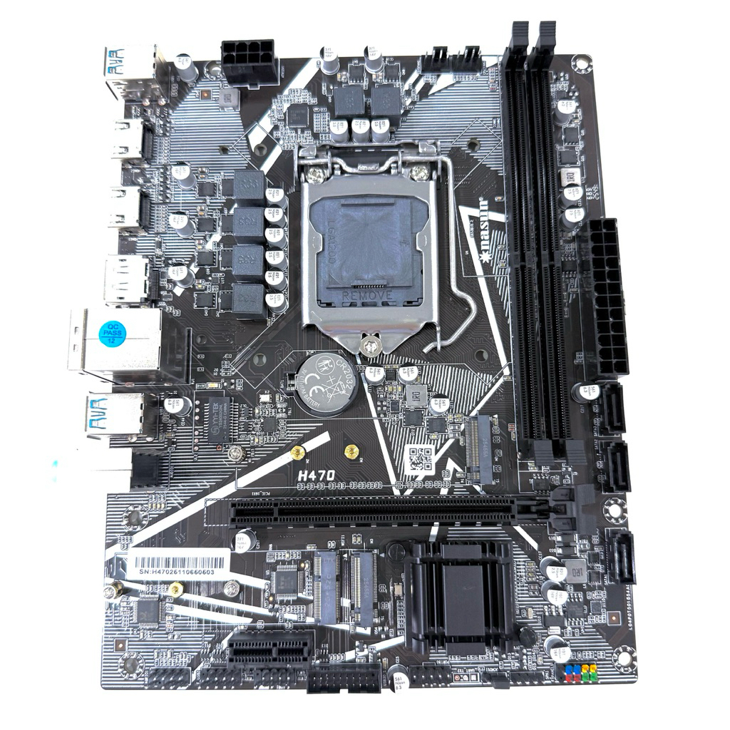 Main H470 Motherboard H470 Bo mạch chủ H470 - Bảng mạch chính H470 cho máy tính hãng Nasun Main máy 