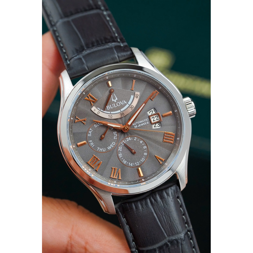 Bulova 96C143 Automatic Size 43 Classic Wilton Automatic