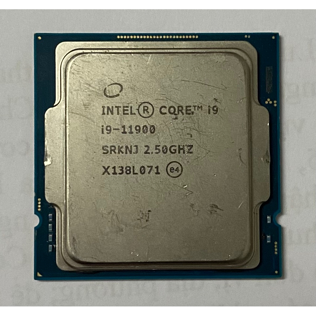 CPU lỗi i9 11900