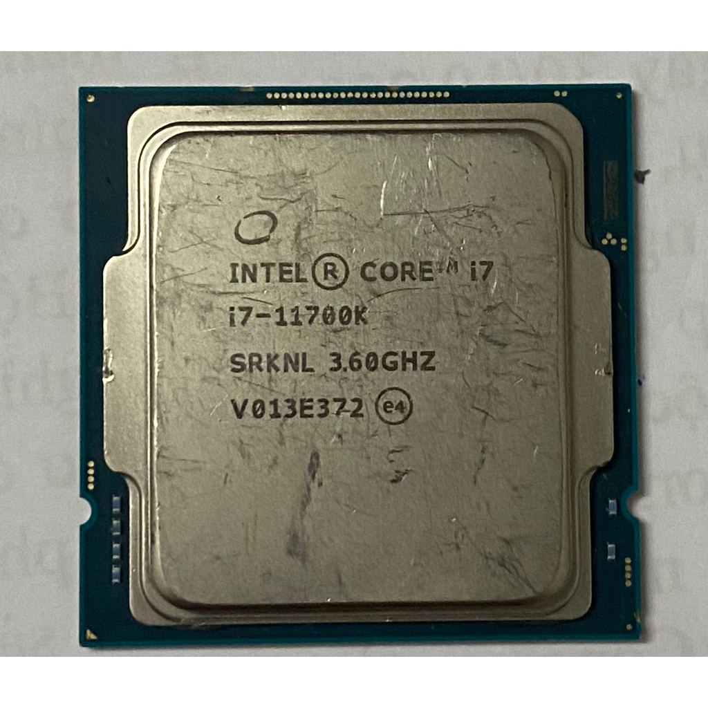 Chip lỗi i7 11700k