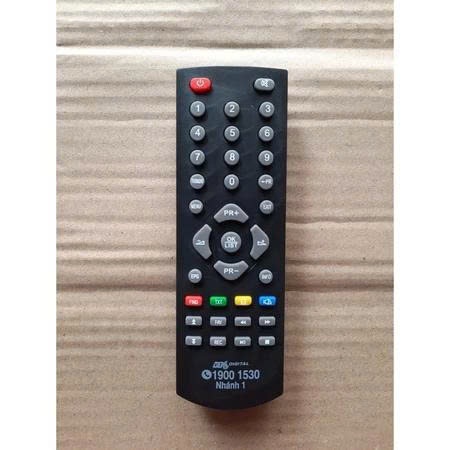 Remote Điều Khiển Cho Đầu Thu Kỹ thuật Số VTC Các Loại Model T201 T202 T203 - Hàng Chuẩn Chính Hãng