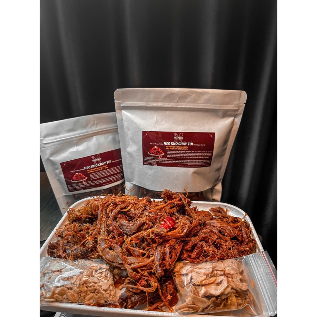 [ TĂNG 100G ] HEO KHÔ CHÁY TỎI - ĂN VẶT BEST SALLE SHOPPE MALL